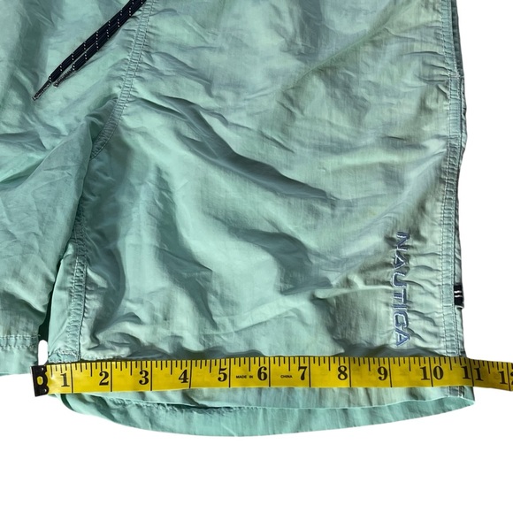 Nautica Mens Swim Trunks Mens Small Shorts Suit Lined Netting Elastic Drawstring - Picture 10 of 16